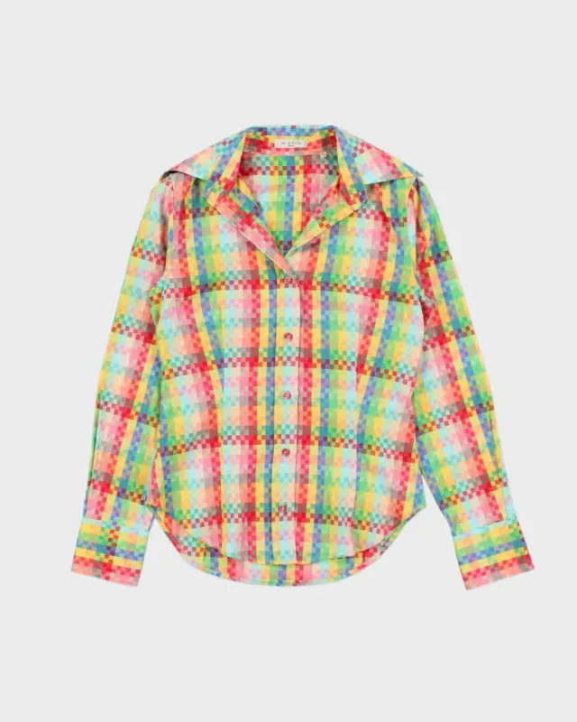 Vintage Etro Multicoloured Blouse - S sold by Rokit