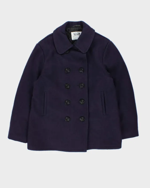 Vintage Schott Wool Pea Coat - L sold by Rokit