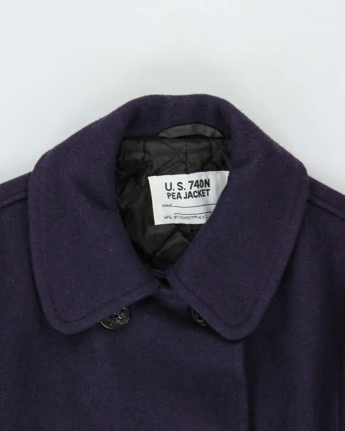Vintage Schott Wool Pea Coat - L sold by Rokit product image thumbnail 3