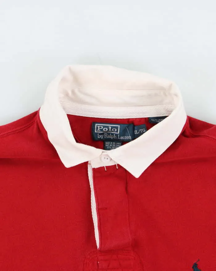 Vintage Y2K 00s Polo Ralph Lauren Rugby Shirt - XL sold by Rokit product image thumbnail 3