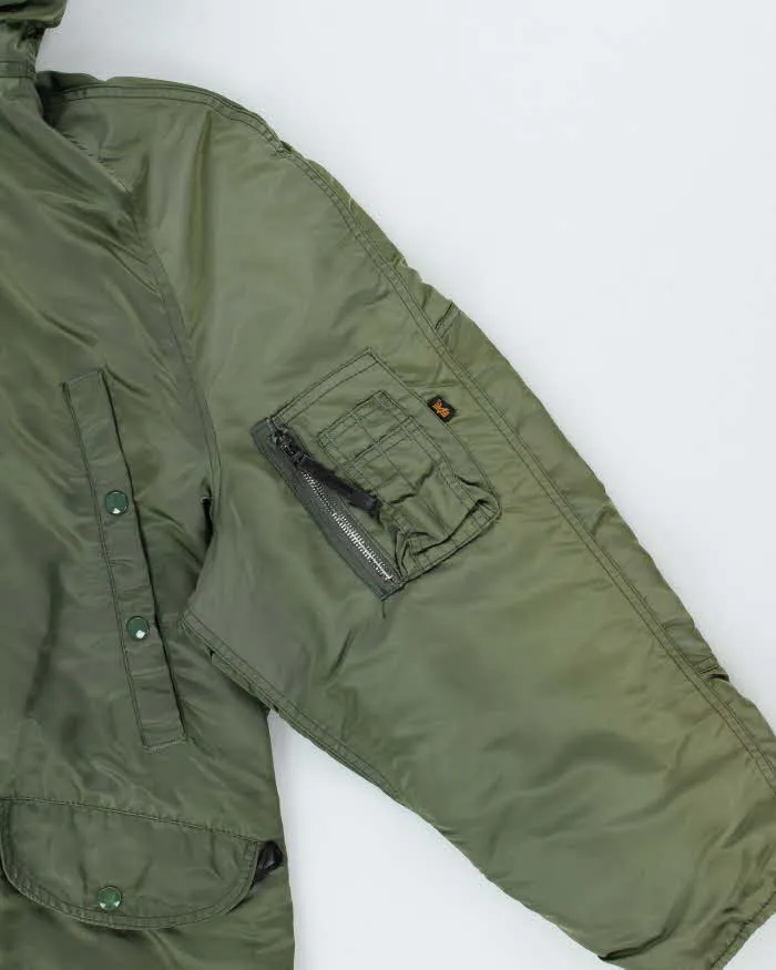 Vintage Alpha Industries N-B3 Military Parka - L sold by Rokit product image thumbnail 4