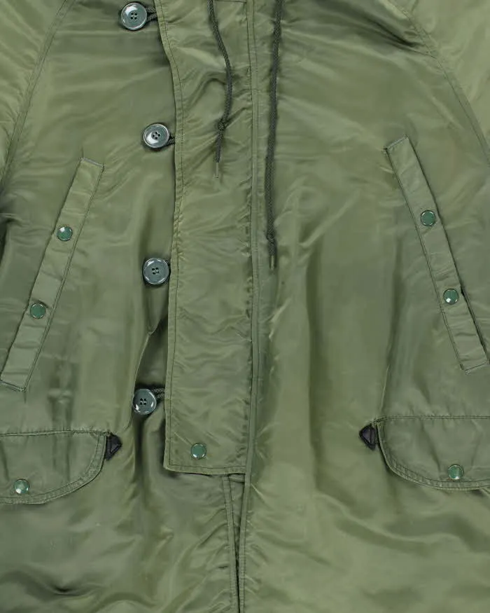 Vintage Alpha Industries N-B3 Military Parka - L sold by Rokit product image thumbnail 3