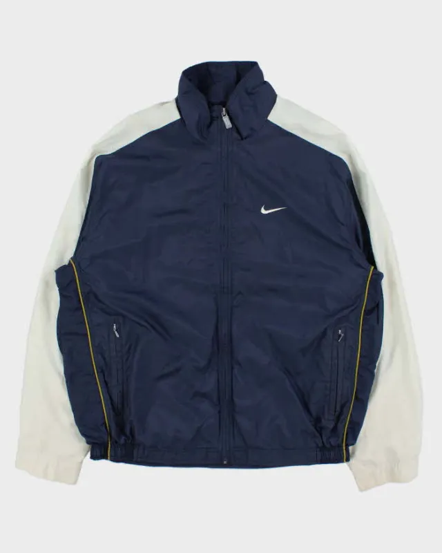 Vintage 1990s Nike Two-Tone Soft Shell Full-Zip Windbreaker Jacket - M sold by Rokit
