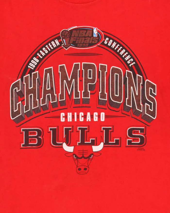 Vintage 1998 CSA Chicago Bulls NBA Champions T-Shirt - L sold by Rokit product image thumbnail 3