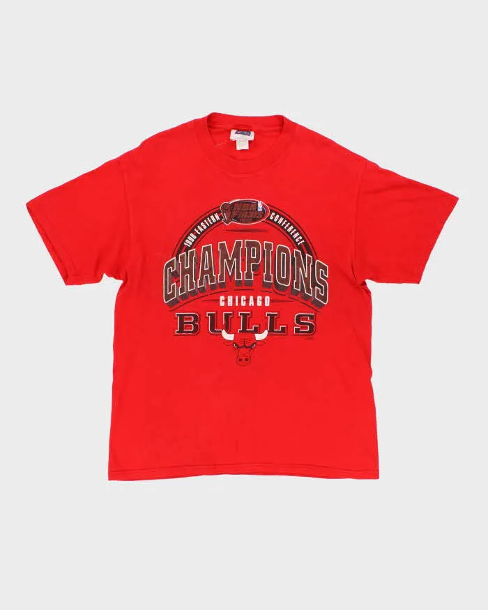 Vintage 1998 CSA Chicago Bulls NBA Champions T-Shirt - L sold by Rokit