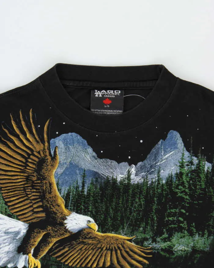 Vintage 1990s Lago Apparel Graphic Crewneck T-Shirt - L sold by Rokit product image thumbnail 5