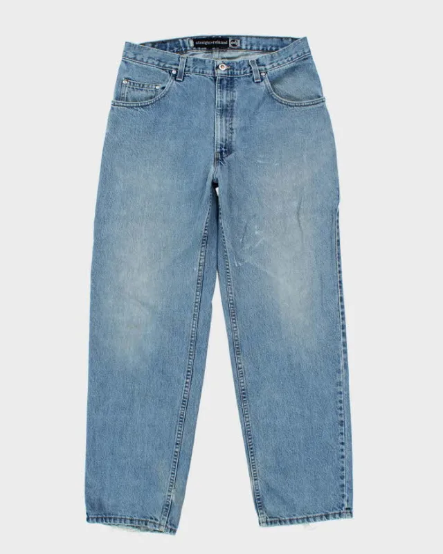 Vintage 1990s Levi's SilverTab Straight & Relaxed Jeans - W34 L31 sold by Rokit