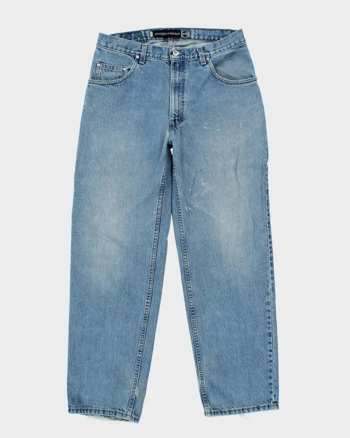 Vintage 1990s Levi's SilverTab Straight & Relaxed Jeans - W34 L31 sold by Rokit