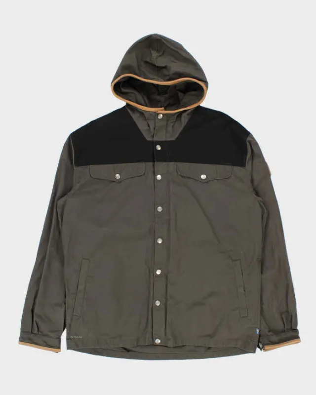 Vintage Fjall Raven Greenland Special Edition G-1000 Waxed Cotton Leather Trim Anorak - XL sold by Rokit