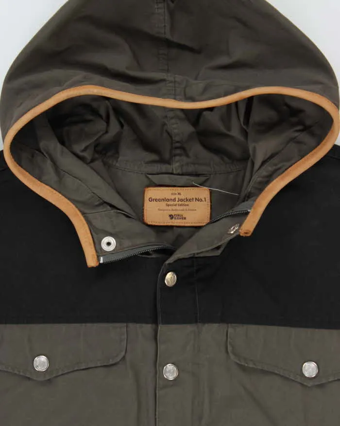 Vintage Fjall Raven Greenland Special Edition G-1000 Waxed Cotton Leather Trim Anorak - XL sold by Rokit product image thumbnail 5