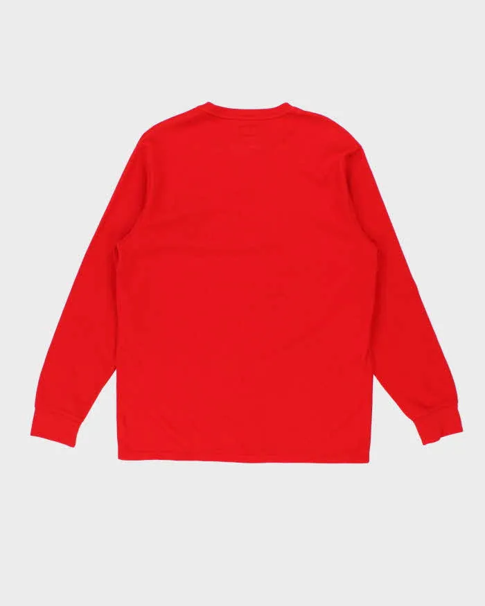 Vintage Polo Ralph Lauren Embroidered Shield Long Sleeve Waffle T-Shirt - XL sold by Rokit product image thumbnail 2