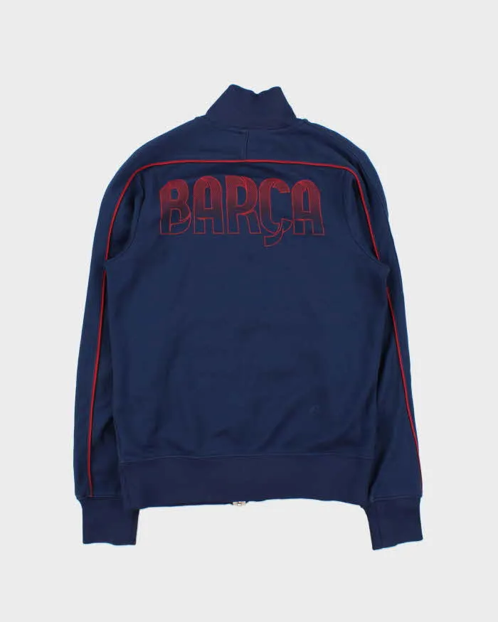 Vintage Nike Barcelona Football Club Navy Track Jacket - S sold by Rokit product image thumbnail 2