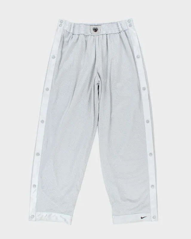 Vintage Y2K 00s Nike Basketball Wide Leg Popper Tracksuit Bottoms - XL sold by Rokit