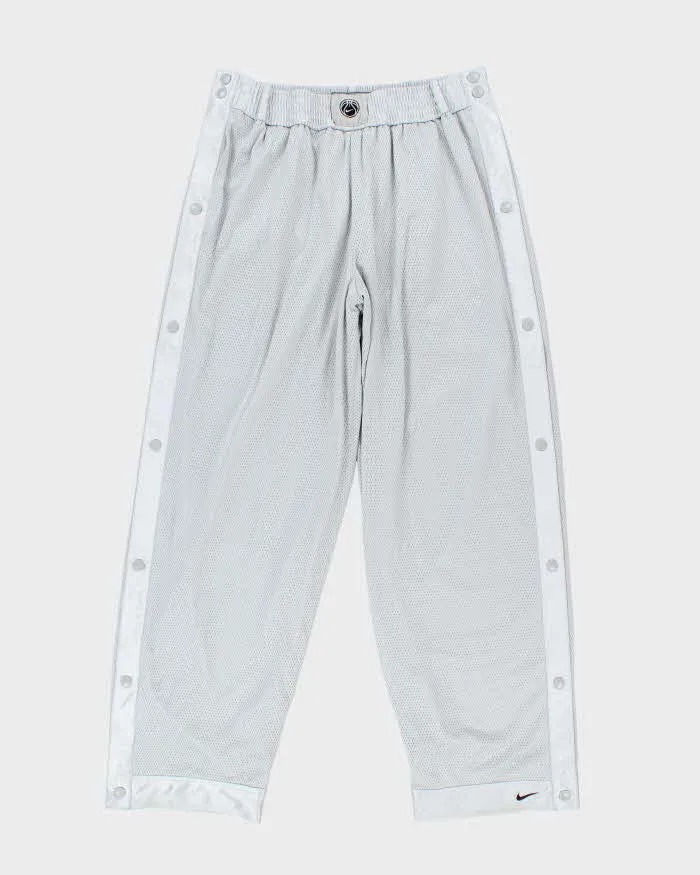 Vintage Y2K 00s Nike Basketball Wide Leg Popper Tracksuit Bottoms - XL sold by Rokit