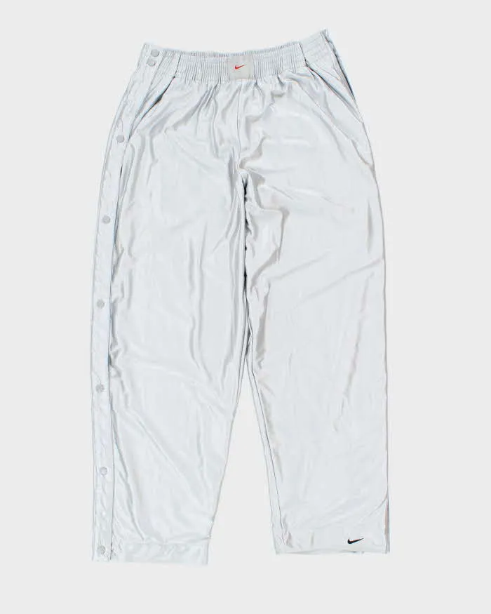 Vintage Y2K 00s Nike Basketball Wide Leg Popper Tracksuit Bottoms - XL sold by Rokit product image thumbnail 5