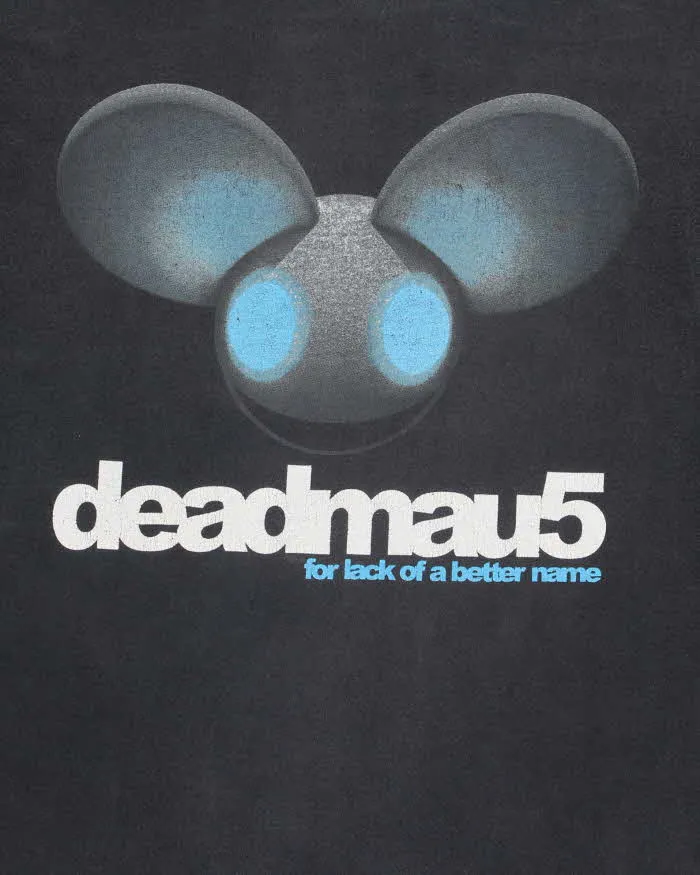 Vintage 2009 Deadmau5 Faded Black World Tour T-Shirt - L sold by Rokit product image thumbnail 3