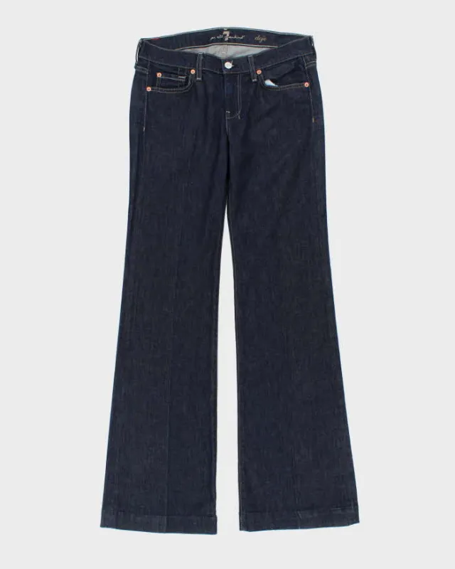 Vintage 00s Seven For All Man Kind Flare Jeans - W30 L34 sold by Rokit