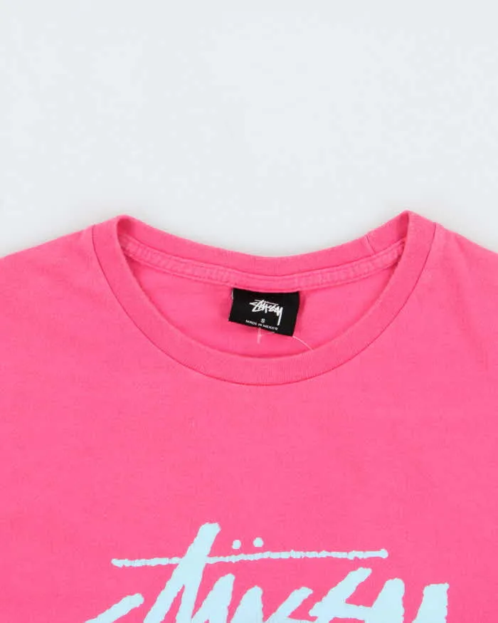 Vintage Stussy Logo Short Sleeve T-shirt - S sold by Rokit product image thumbnail 4