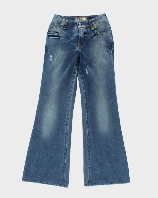 Vintage Y2k 00s Galliano Bootcut Jeans - W25 L30 sold by Rokit