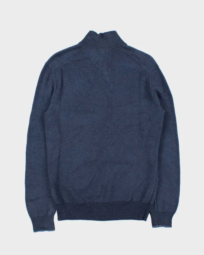 Vintage Polo Ralph Lauren Pima Cotton Quarter-Zip Jumper - S sold by Rokit product image thumbnail 2
