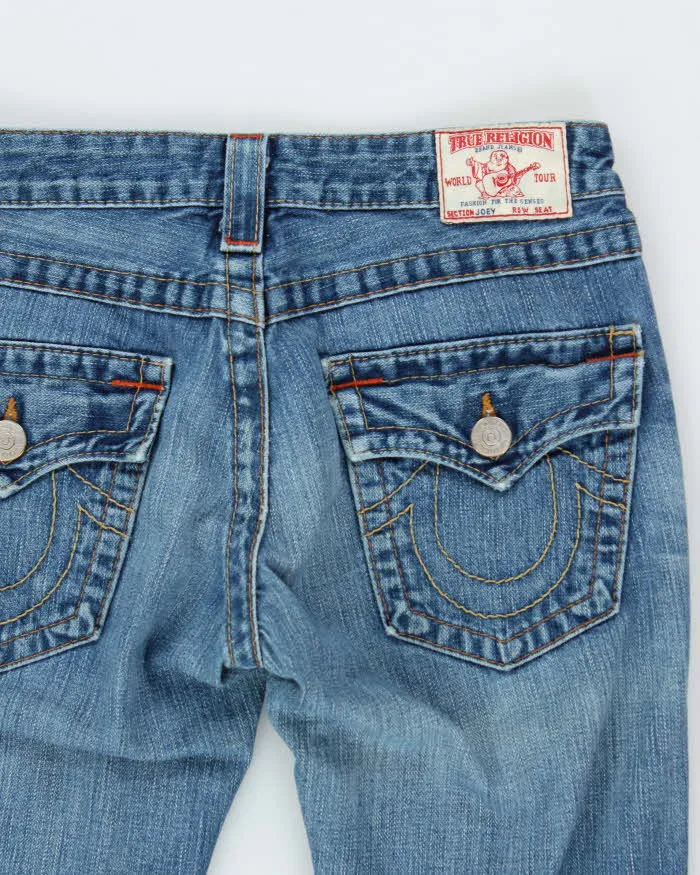 Vintage Y2k 00s True Religion Twist Seam Flare Jeans - W30 L34 sold by Rokit product image thumbnail 4