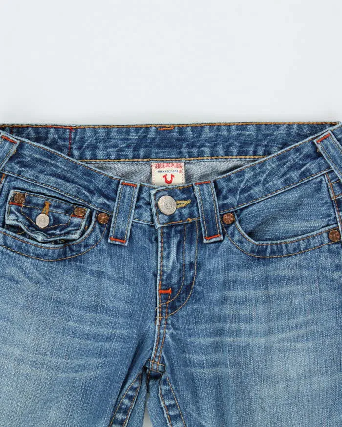 Vintage Y2k 00s True Religion Twist Seam Flare Jeans - W30 L34 sold by Rokit product image thumbnail 3