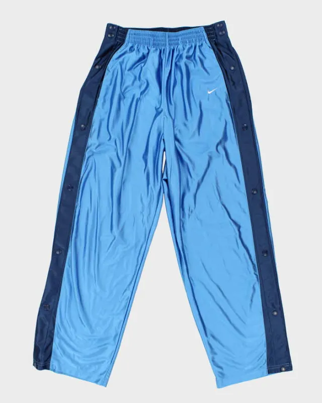 Vintage Y2K 00s Nike Shimmer Popper Tracksuit Bottoms - L sold by Rokit