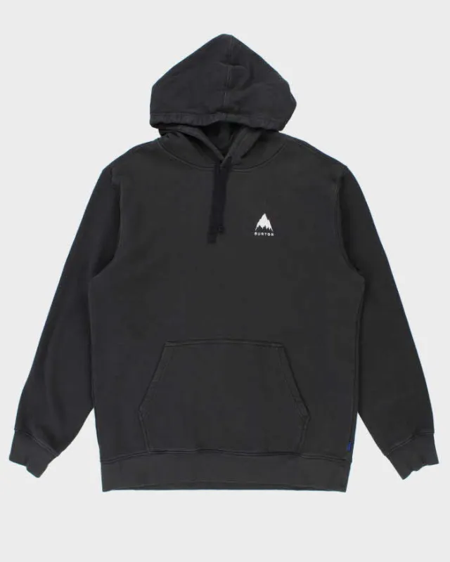Vintage Burton Mountain Grey Heavyweight Pullover Hoodie - XL sold by Rokit