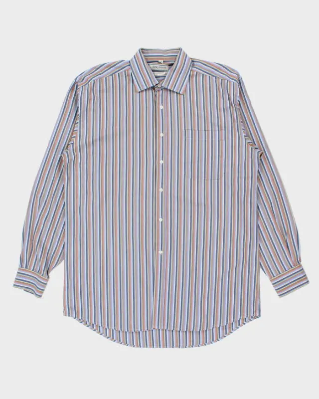 Vintage Balmain Stripe Long Sleeve Shirt - L sold by Rokit