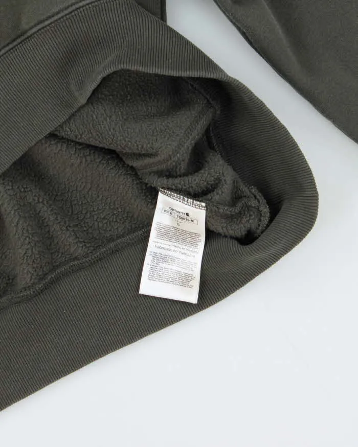 Vintage Carhartt Green Heavyweight Loose Fit Pullover Hoodie - L sold by Rokit product image thumbnail 5