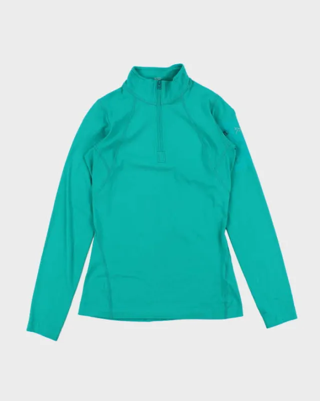 Vintage Women's Arc'teryx Rho LT Quarter-Zip Thermal Pullover - XS sold by Rokit