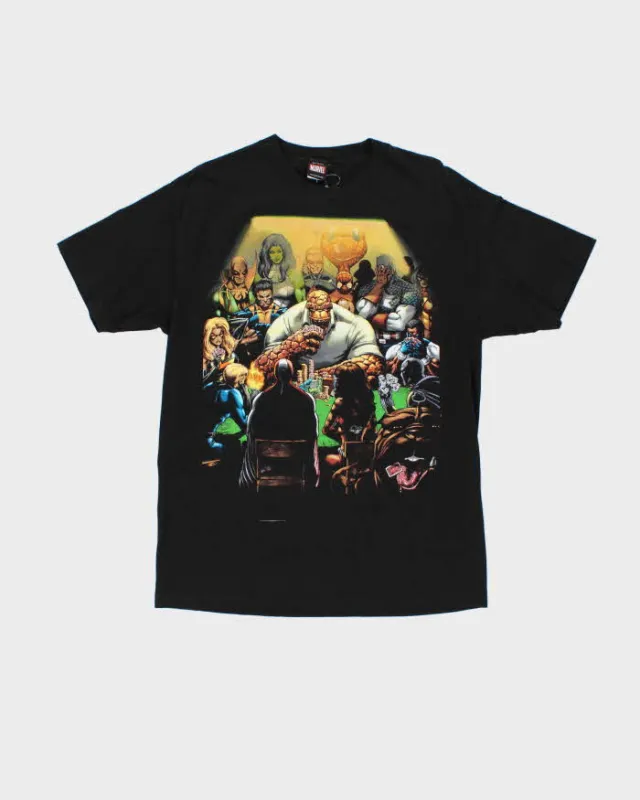 Vintage 00s Marvel Mad Engine Poker Graphic T-Shirt - L sold by Rokit