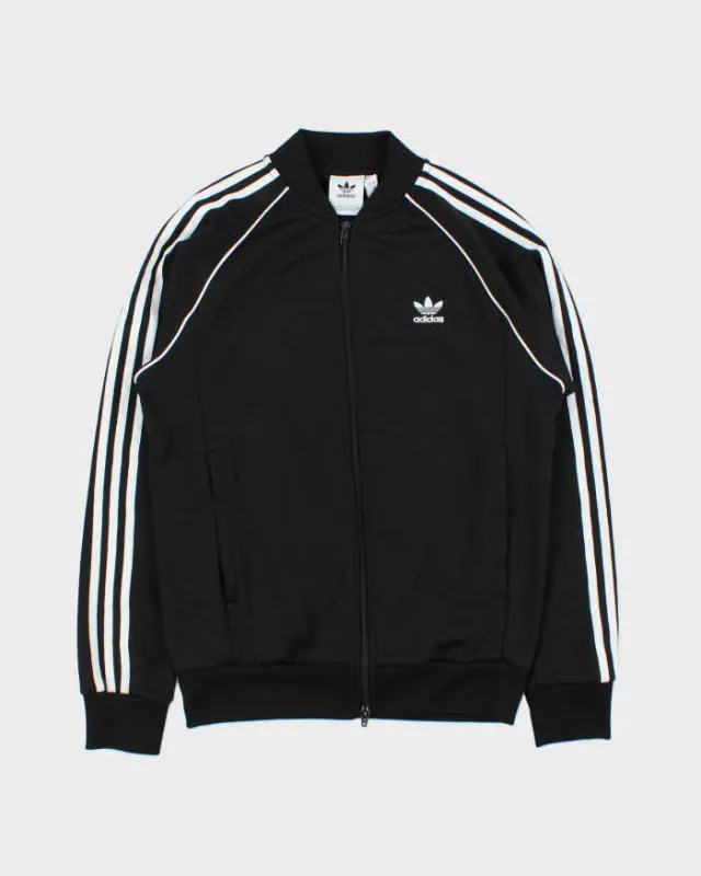 Vintage Adidas Originals Superstar Black & White Track Jacket - M sold by Rokit