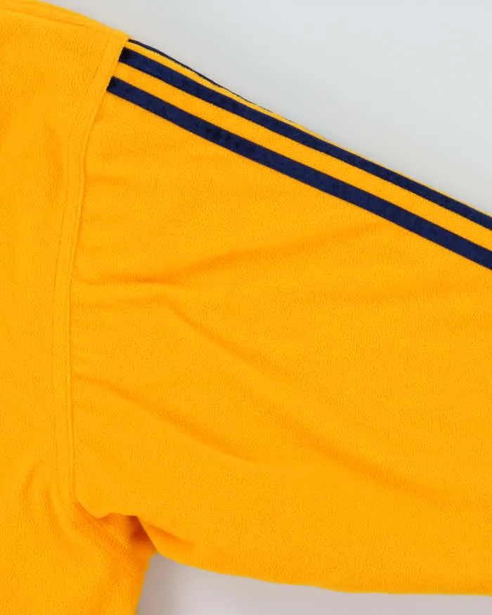 Vintage 1990s Adidas Sherpa Quilt Lined Heavyweight Oversized Hoodie Jacket - M sold by Rokit product image thumbnail 4