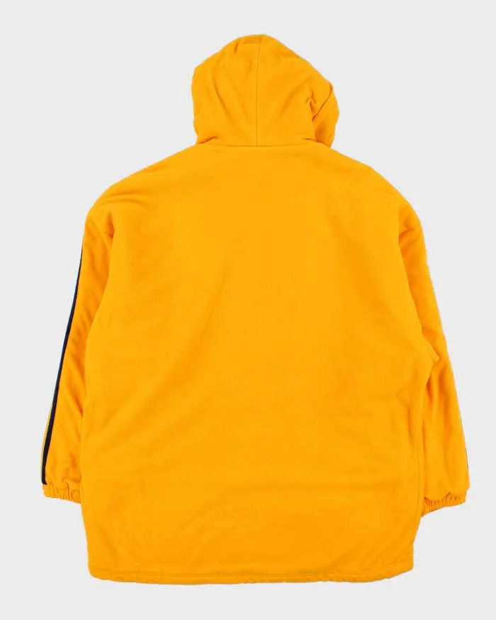 Vintage 1990s Adidas Sherpa Quilt Lined Heavyweight Oversized Hoodie Jacket - M sold by Rokit product image thumbnail 2