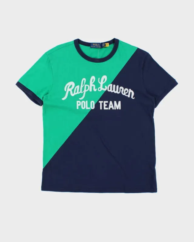 Vintage Polo Ralph Lauren Chain Stitch Spell Out Crewneck T-Shirt- S sold by Rokit