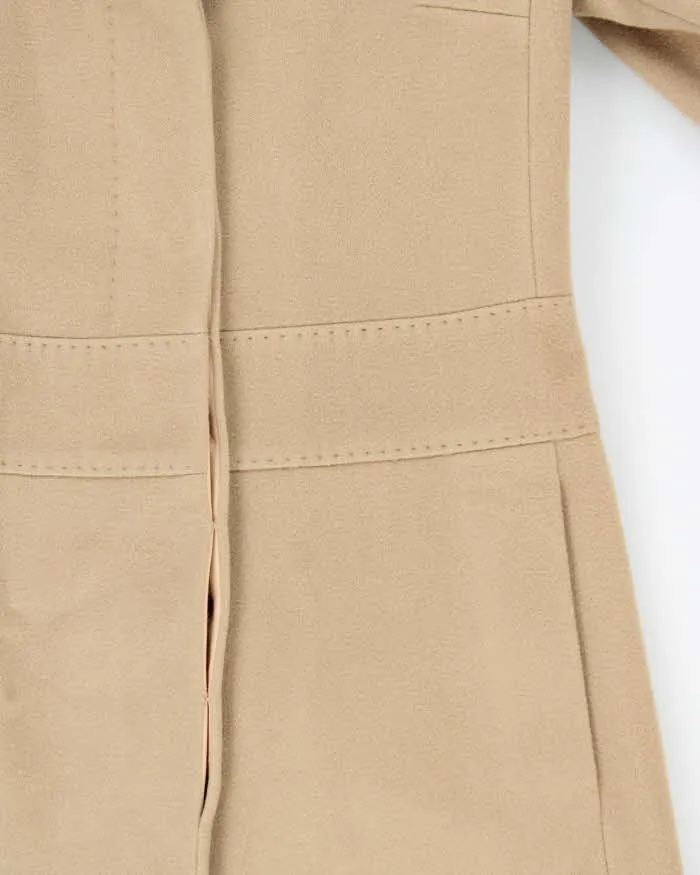 Vintage Y2K 00s Burberry Cashmere Wool Blend Long Overcoat - XS sold by Rokit product image thumbnail 4