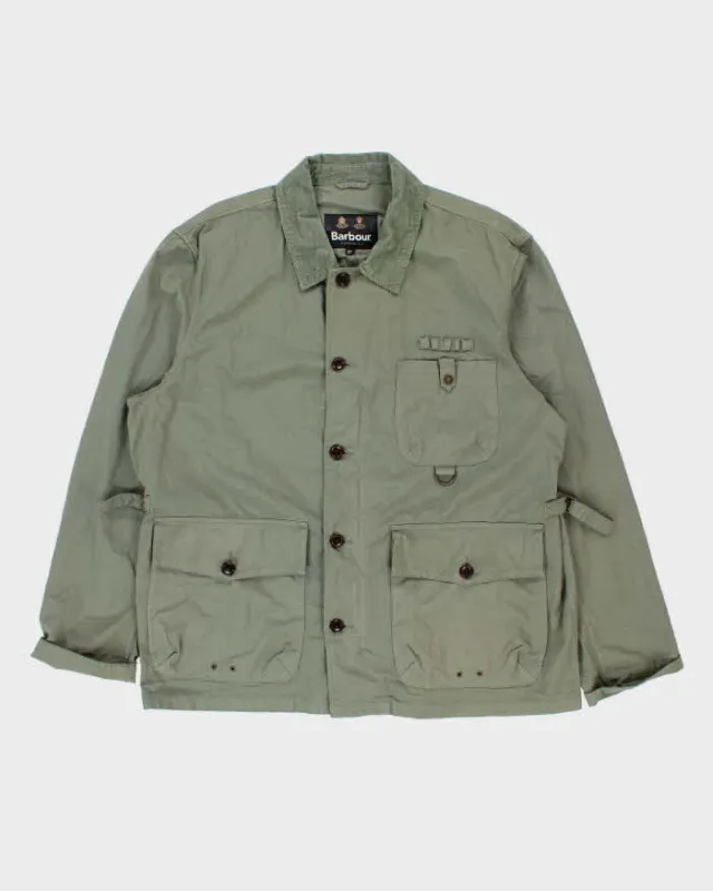 SS2024 Barbour Khaki Cotton Hunting Jacket - XXL made by Barbour