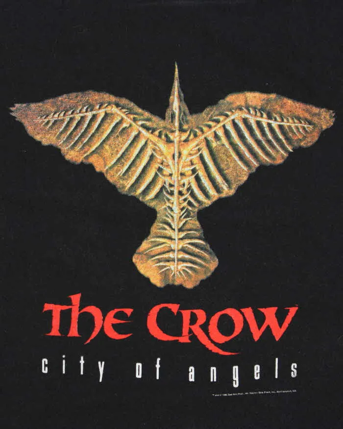 Vintage 1996 Single Stitch The Crow City Of Angels Movie Promo T-Shirt - L sold by Rokit product image thumbnail 4