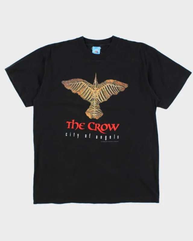 Vintage 1996 Single Stitch The Crow City Of Angels Movie Promo T-Shirt - L sold by Rokit