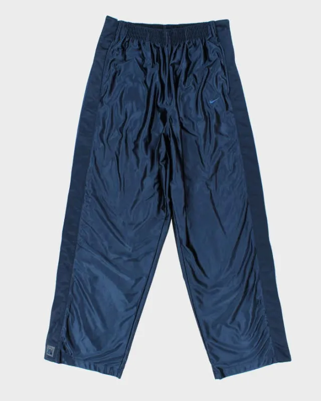 Vintage Y2K 00s Nike Basketball Wide Leg Popper Tracksuit Bottoms - XL sold by Rokit