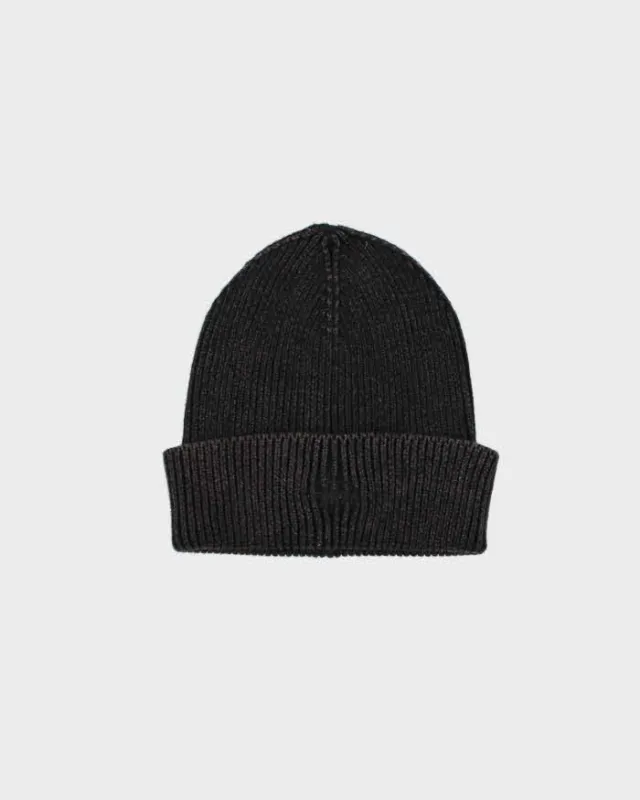 Vintage Stussy Ribbed Embroidered Logo Beanie - O/S sold by Rokit