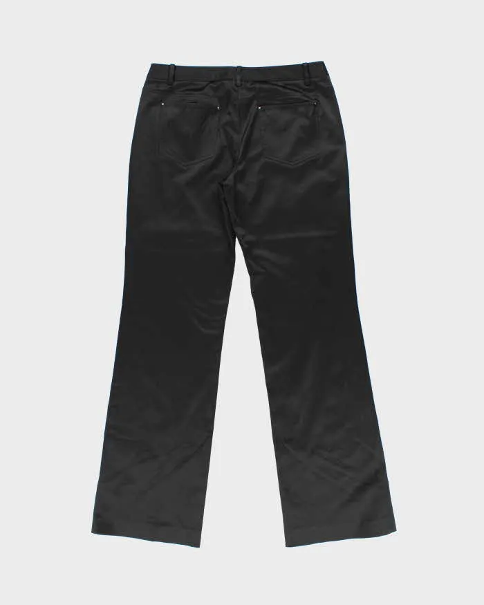 Vintage Y2K 00s Women's Calvin Klein Satin Low Rise Flared Trousers - W30 L32 sold by Rokit product image thumbnail 2