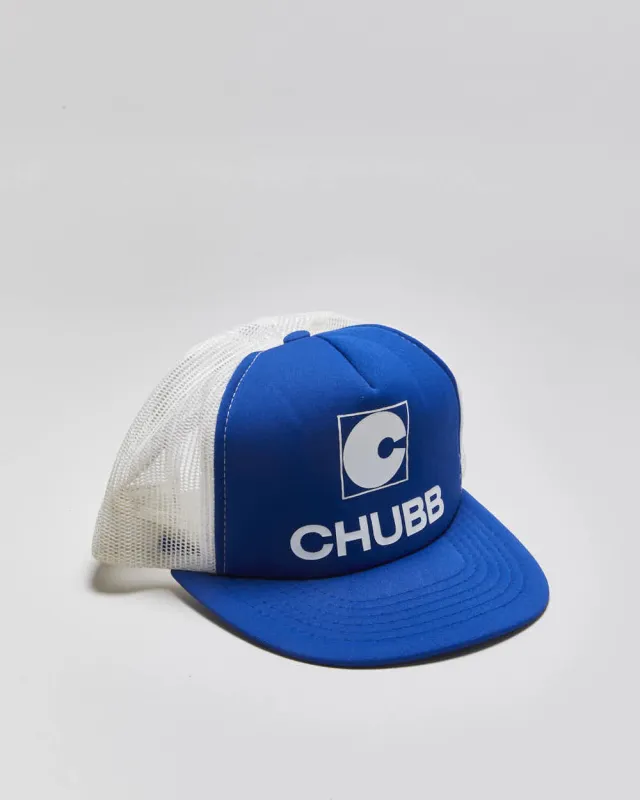 Vintage 1980s Chubb Trucker Cap - O/S sold by Rokit