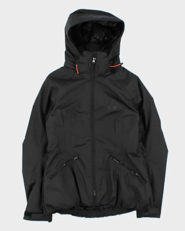 Vintage Women's Oakley Shimmer Weatherproof Hooded Puffer Jacket - XS made by Oakley