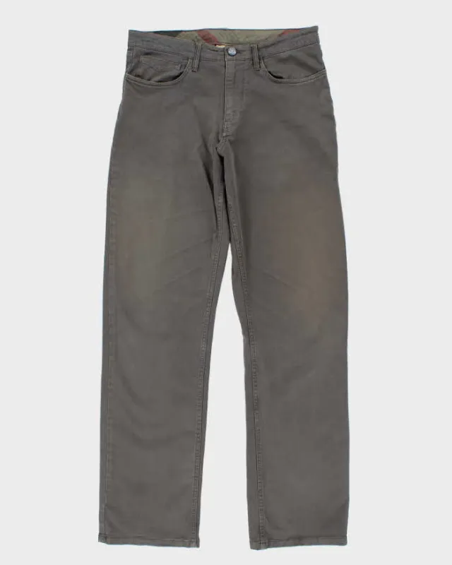 Vintage 00s Burberry Brit Straight Leg Trousers - W32 L32 sold by Rokit