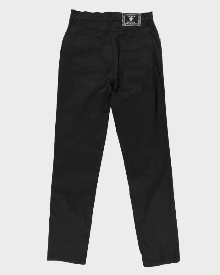 Vintage Versace Jeans Couture Satin Trousers - W28 L31 sold by Rokit product image thumbnail 2