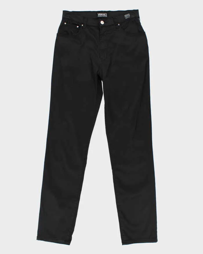 Vintage Versace Jeans Couture Satin Trousers - W28 L31 sold by Rokit