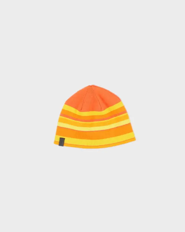 Vintage Arc'teryx Wool Blend Striped Skull Cap Beanie - O/S sold by Rokit