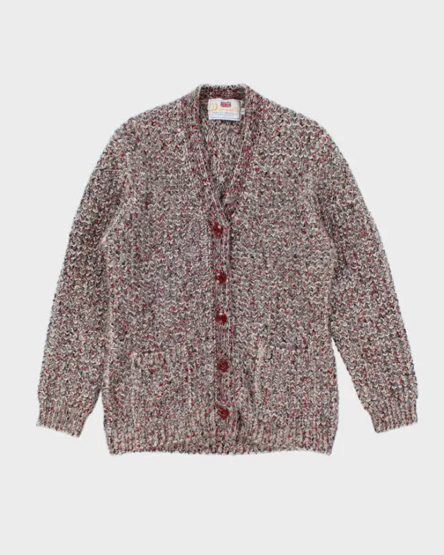 Vintage Demoiselle Chunky Wool Cardigan - M sold by Rokit